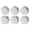 Abode Homewares Madison newWave Microwave Safe Premium Melamine Salad Plate,