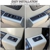 Lcojicep Window Lift Switch Cover Compatible with Hummer H2 2003-2007,