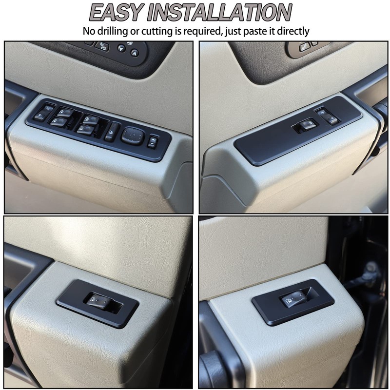 Lcojicep Window Lift Switch Cover Compatible with Hummer H2 2003-2007,
