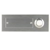 Unitec 47197 Flush-Mounted Door Bell Push Button Single Channel Stainless