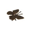 Leadigol Solid Pure Brass Mini Butterfly Figurine,Collection Handmade Butterfly Figurines