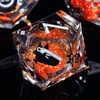 Liquid Core Cat DND Dice Set 7Pcs with Box- Sharp