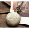 Infinite U Ancient Sailboat/Warships/Pirate Ship Big Quartz Pocket Watch Arabic