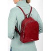 Tamaris Diana City Backpack 28 cm, Red crocodile