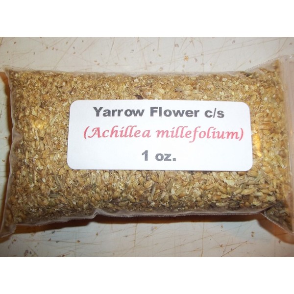 Yarrow 1 oz. Yarrow Flowers c/s (Achillea Millefolium)