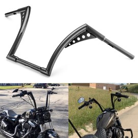 SI 12" Inch Handlebar Rise Ape Hangers For Harley Sportster 883 1200 FLST FXST