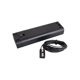 Generation Lighting 96624S-12 Accessory - 150W 12V Zero Load Hardwire Electronic Transformer, Black Finish, 1.25x8.38x2.50, Polycarbonate Construction, Damp Rated