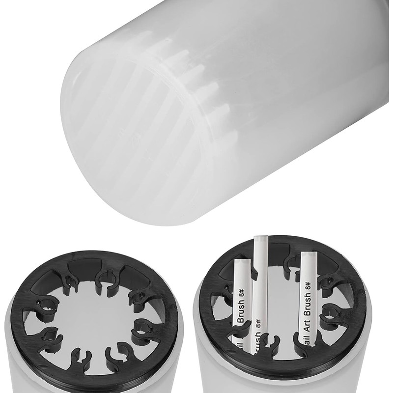 Taza Limpiadora de Brochas para Decoración de Uñas, Soporte para