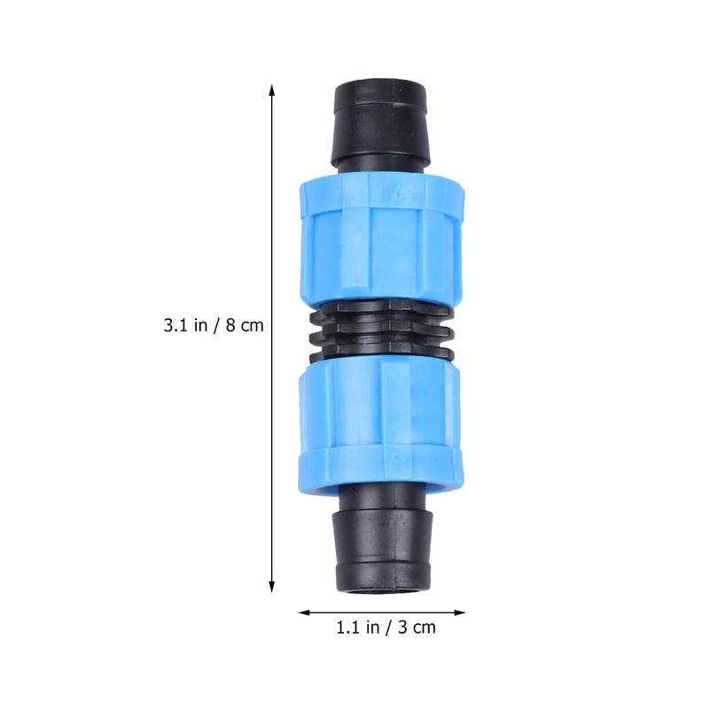 Yardwe Drip Irrigation Parts Ace Connector Irrigation Fitting Kit Irrigation