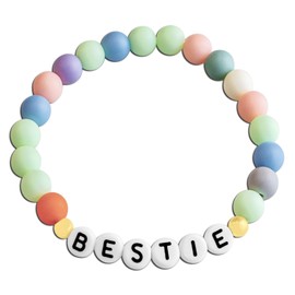 Iweca Stocking Stuffers For Bestie Sister Christmas Stocking Stuffers For Women Stacking Bracelets For Women Friends Colorful Friendship Bead Bracelets Clay Cute Bracelets