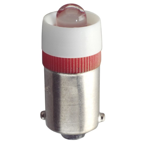 Eiko - LED-24-BA9S-W - Miniature Bayonet Base LED Light Bulb, White (Replaces 24MB, 28MB, 313, 757, 1818, 1819, 1820, 1829, 1843, 1864, 1873 Light Bulbs)