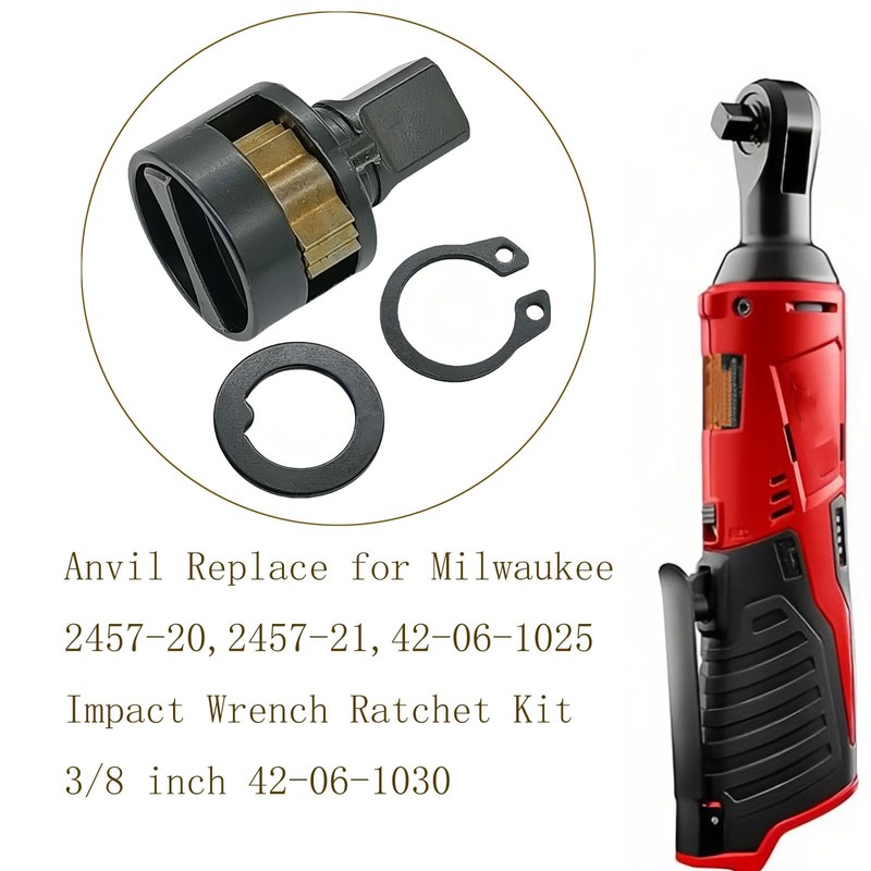 KIMGU 42-06-1030 Anvil Replace for Milwaukee 2457-20,2457-21,42-06-1025 Impact Wrench Ratchet