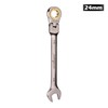 HORUSDY Flexible Head Ratchet Spanner, 24MM Metric Wrench Ratcheting Combination