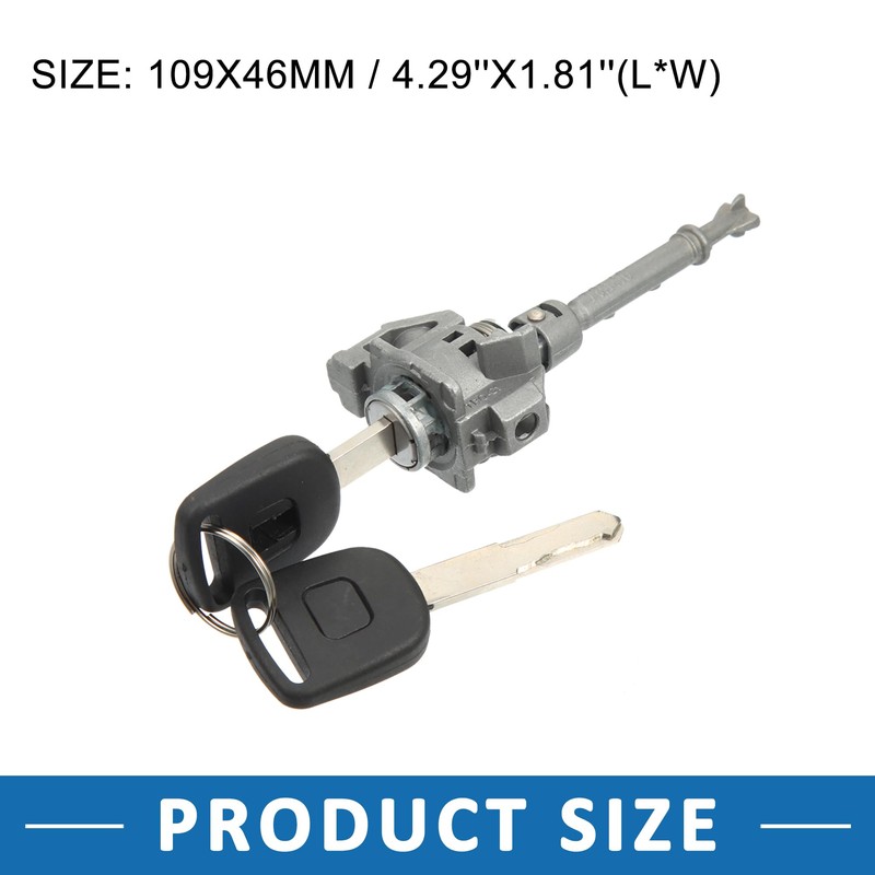 A ABSOPRO Driver Side Door Lock Cylinder Set Kit with