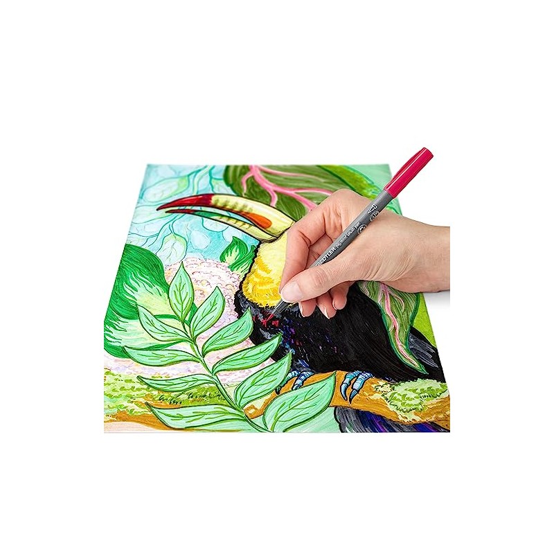 STAEDTLER Pigment Arts - Bolígrafo de pincel (36 unidades, 371