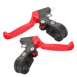 KOMBIUDA 1 Pair Bicycle Brake Levers Durable Brake Handles for Safe Cycling Easy to Install Replacement Parts for Bikes Lightweight and Compact Design