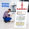 Cabinet Hardware Jig,Aluminum Alloy Cabinet Door Handle Jig for Handles