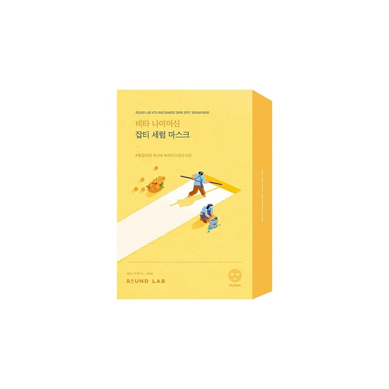 Round Lab Vita Niacin Blemish Serum Mask 10 sheets /