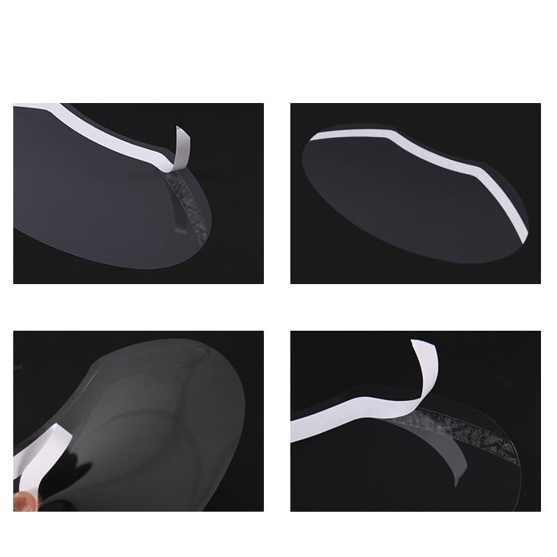 Yeesabella 25 Pcs Clear Face Visors Eye Shield After Cataract