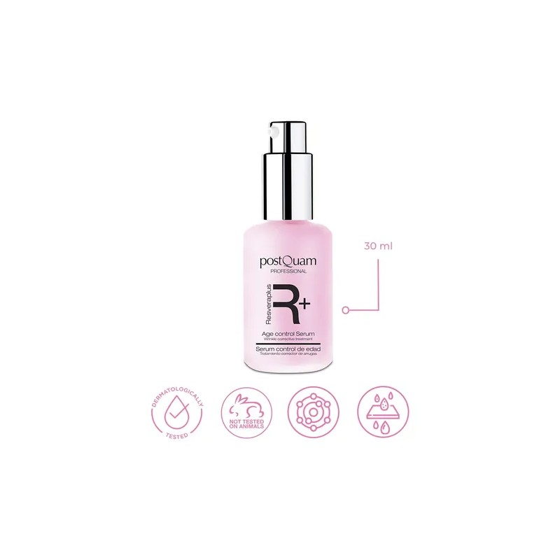 Sérum Intensivo Antiedad Postquam Anti-Aging Serum with Red Vine Hyaluronic