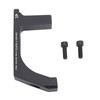 Bike Disc Brake Adapter Aluminium Alloy Black Mounting Bracket Converter