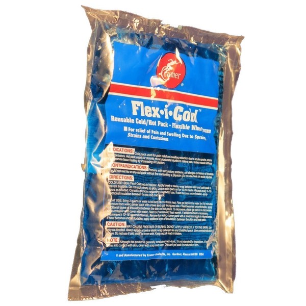 Pack Hot/ Cold Flex-I-Cold Regular 6x9" Gel Reusable Blue Ea