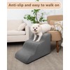 Dog Stairs for Small Dogs,3 Step Dog Ramp for Couch