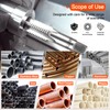 8 Piece NPT Pipe Tap Set (1/8" to 3/4") with