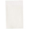 Commercial 6-Fold Origami Napkins, Flat, Plain, White, Pack of 1000