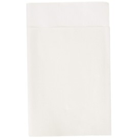 Commercial 6-Fold Origami Napkins, Flat, Plain, White, Pack of 1000
