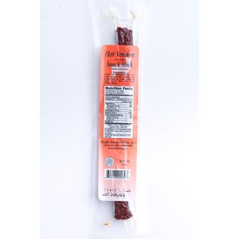 1 oz Hot Venison Snack Stick (30 Individual sticks/box)