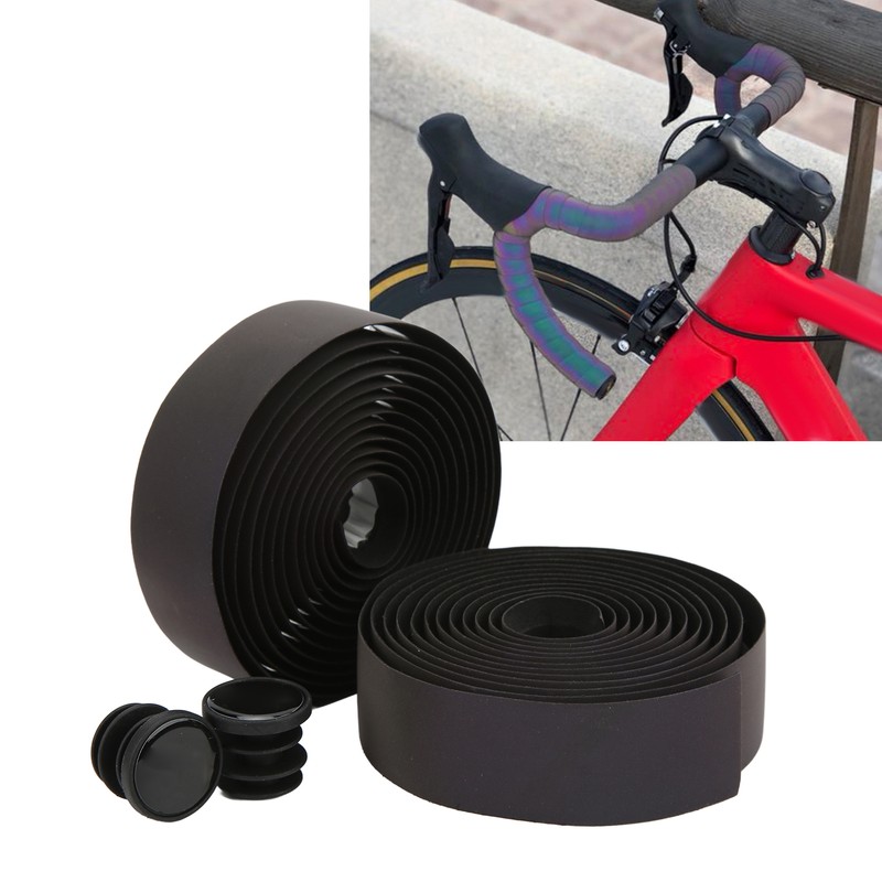 Road Bicycle Handlebar Tape PU EVA Portable Shock Absorption Breathable