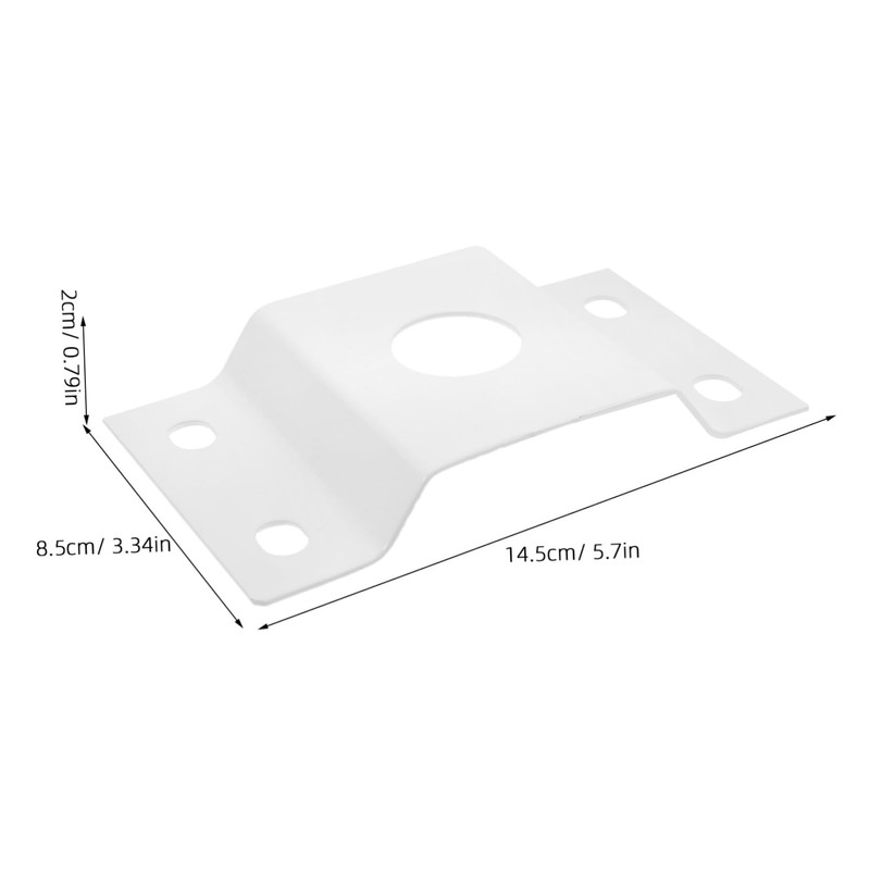 Operitacx High-Strength Light Pole Mount Bracket Versatile Solar Panel Lamp