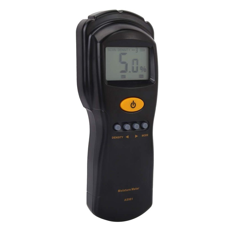Medidor de humedad de madera sin pines, sensor inteligente AS981,