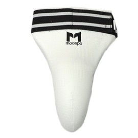 Muspo Groin Protector Men's White (G-35) / 무스포 샅보대/낭심보호대 남성용 흰색(G-35)