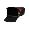 Solar Group MB515B Rural Mailbox, Medium, Black