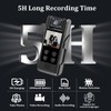 4K Mini Body Camera, Body Mounted Camera with 180° Lens