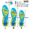 PhoenixSole Sports Insole, High Density Gel Cushion, Footbed, Shock Absorption,