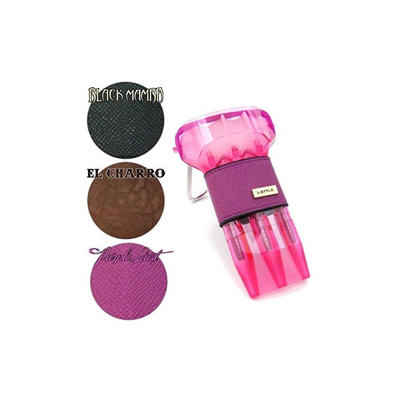 L-Style ダーツケース 【エルスタイル】 カスタム ワン レザー ジャケットセット Purple Lust