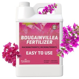Prevegenics Bougainvillea Liquid Fertilizer | Improve Bloom Count and Quality of Bougainvillea | Easy to Use (1 Gallon)