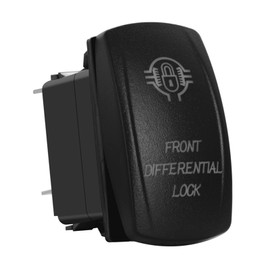 BACAUTOPARTS Blue Led Front Locker Rocker Switch Differential Locker 5P ON Off Toggle Switch for The ARB/Carling/NARVA 4x4 Caravan Camper Van Trailer RZR 12V 24V