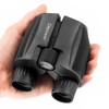 DFlamepower 10x25 Compact High Powered Folding Binoculars Waterproof Telescope for