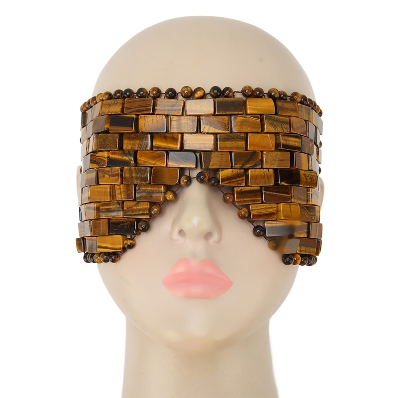 Jade Stone Eyes Patch Polished Cooling Comfortable Fatigue Relieving Skin