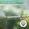 M METERXITY 10-Pack Brass Misting Nozzle, 0.012"/0.3mm Orifice 10/24 UNC