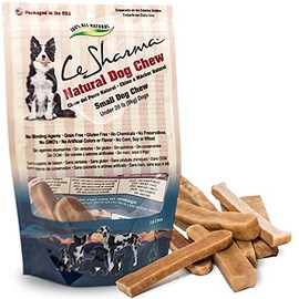 Le Sharma Yak Chews, Yak Cheese Himalayan Natural Dog Chews | Yak Milk Dog Chew, Healthy Dog Treats, Protein Rich, Rawhide Free, Low Odor, Long Lasting Dog Bones for Aggressive Chewers - Small