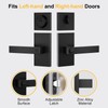 Newlaking Exterior Door Handle with Single Cylinder Deadbolt Lock