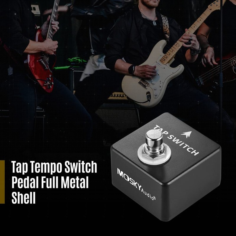 Btuty Tap Tempo Switch Pedal Full Metal Shell