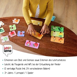 Jumbo - Ich lerne Obst & Gemüse - Educational Game from 3 Years - Children's Game for Nursery and Preschool