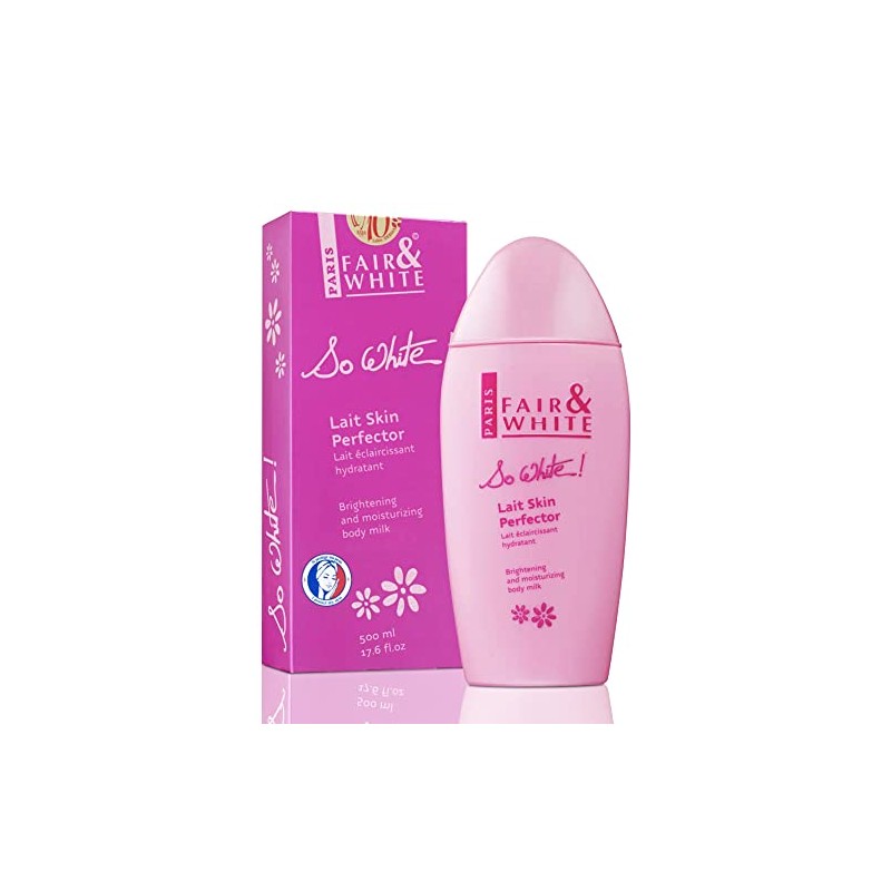 FAIR & WHITE SO WHITE LAIT SKIN PERFECTOR BRIGHTENING &