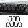 JeCar for Jeep Cherokee Grill Inserts, Front Grille Inserts for